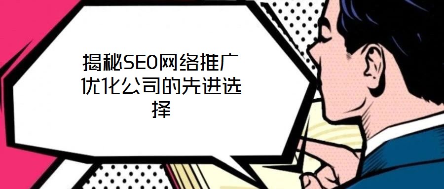 揭秘SEO網絡推廣優化公司的先進選擇