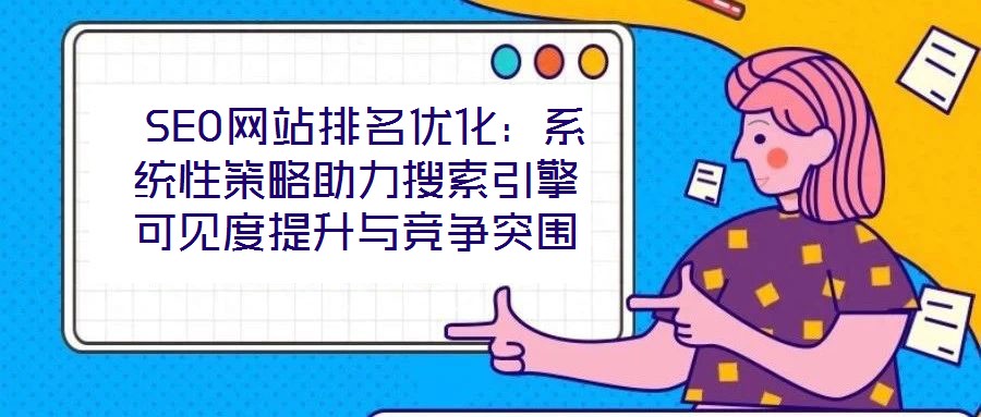 SEO網(wǎng)站排名優(yōu)化:系統(tǒng)性策略助力搜索引擎可見度提升與競(jìng)爭(zhēng)突圍